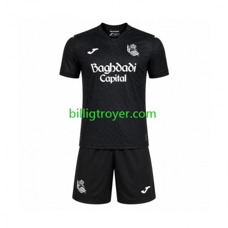 Billige Fotballdrakter Real Sociedad Barn Bortedraktsett 2026/27 Kortermet